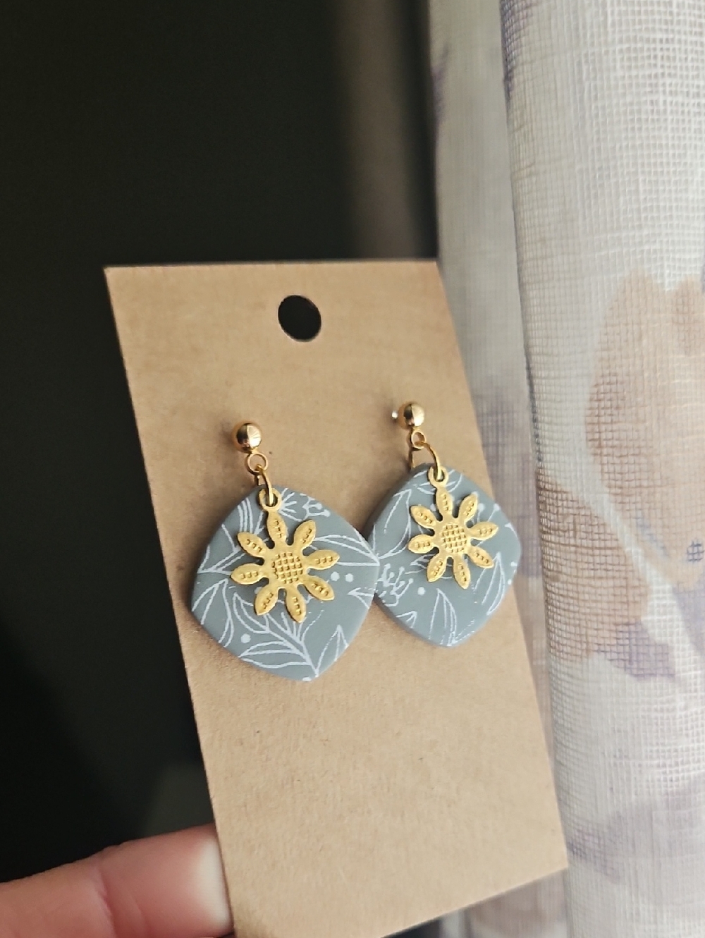 Handmade Polymer clay earrings